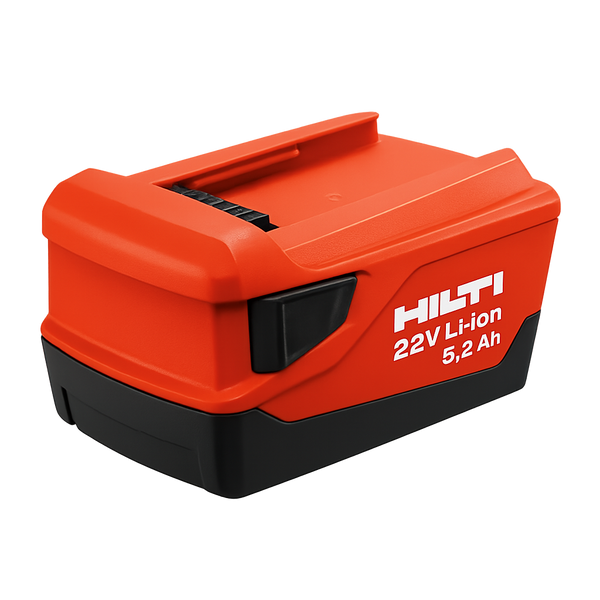 BLOC-ACCU-TE4-HILTI - Batterie Li-ion 22 V 5,2 Ah pour une durée de fonctionnement prolongée