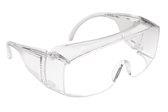 INF-LUNETTE - Lunettes de protection à branches, anti-rayures, oculaire incolore - Cat II - (LOT 2)