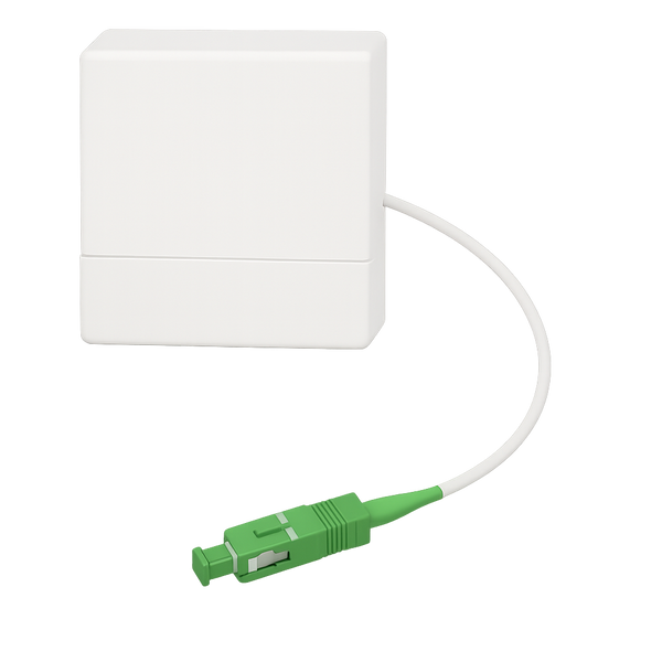 INF-PTO1FO - équipée de 1 pigtail G657A2 et de 1 traversée SC/APC à clapet