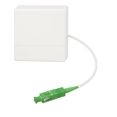 INF-PTO1FO - équipée de 1 pigtail G657A2 et de 1 traversée SC/APC à clapet