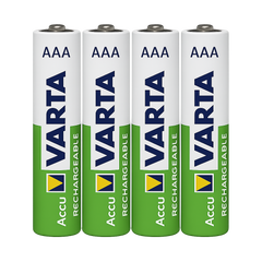 INF-PILE RECHARGE-LR03 - Pile rechargeable LR03 AAA (x4) Varta (LOT 10)