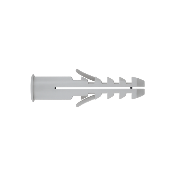 INF-CHEVILLE6 - Cheville nylon avec colerette  6mmx30mm 100PCS - (LOT 5)